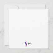 Du bist wie alt? Flache Karte (Rückseite)