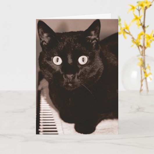 Du bist wie alt? karte (Gelbe Blume)