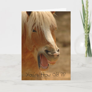 Du bist wie alt?!? karte