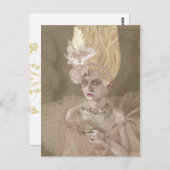 Du bist zu spät postkarte (Vorne/Hinten)