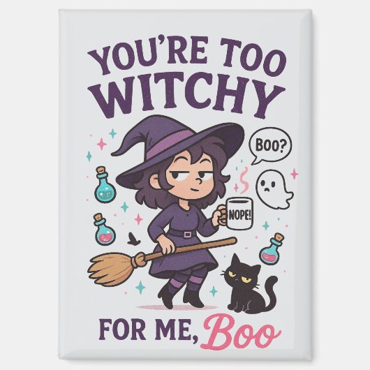 Du bist zu witzig für mich, Boo Magnet (Vorderseite)