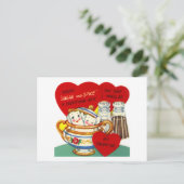 Du bist Zucker und Gewürz Postkarte (Stehend Vorderseite)