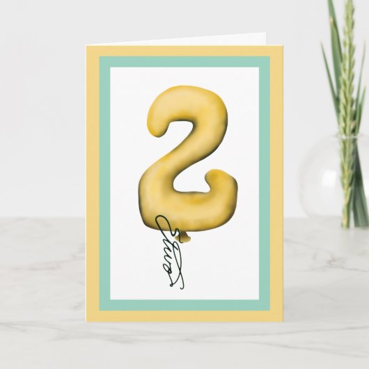 Du bist zwei karte (Vorderseite)