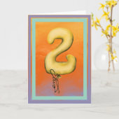 Du bist Zwei Karte (Gelbe Blume)