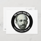 Du Bois Online Postkarte (Vorne/Hinten)
