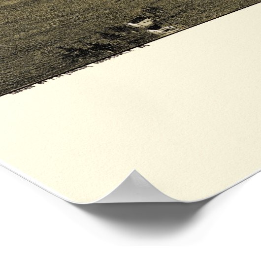 Du Bois, PA Panoramic Map - 1895 Poster (Ecke)