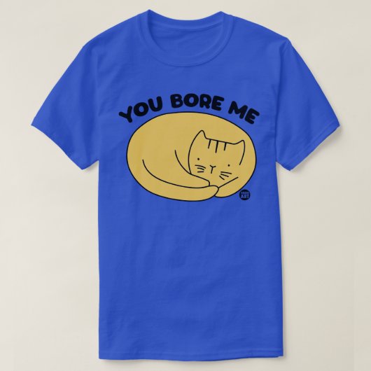 DU BORST MIR KATZE T-Shirt (Design vorne)
