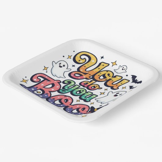 Du bost dir. pappteller (Gewinkelt)