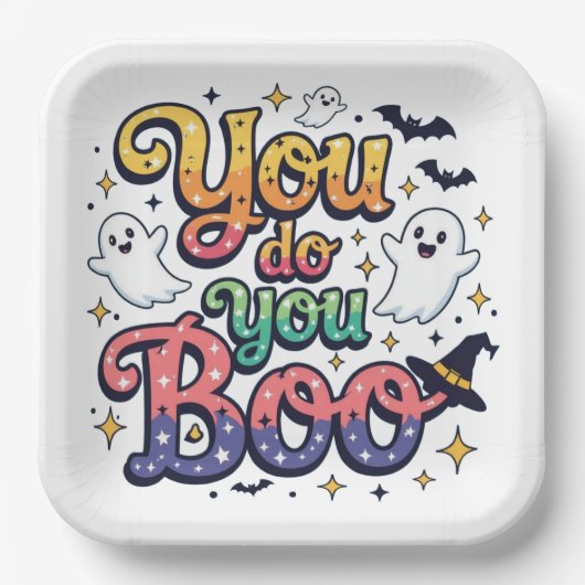 Du bost dir. pappteller (Vorderseite)