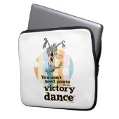 Du brauchst keine Pants für den Siegeszug™ Laptopschutzhülle (Vorderseite Links)
