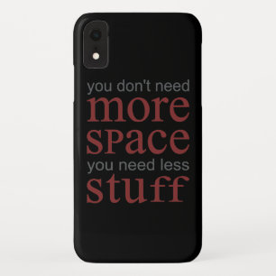 Du brauchst keinen zusätzlichen Platz. Du brauchst Case-Mate iPhone Hülle