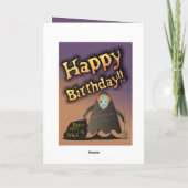 Du brauchst Körperteile! Geburtskarte Karte (Rückseite)