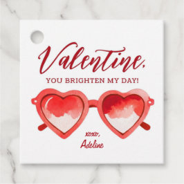 Du Brighed My Day Sonnenbrille Valentines Geschenkanhänger