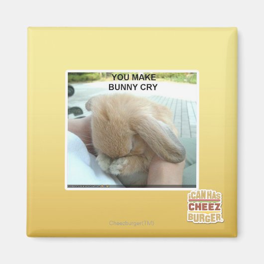 Du bringst einen sonnigen Schrei Magnet (Vorne)