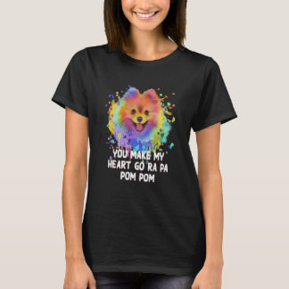 Du bringst mein Herz runter, Pa Pom Pom Spitz Humo T-Shirt