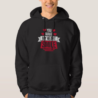 Du bringst mein Herz zum Lächeln Hoodie