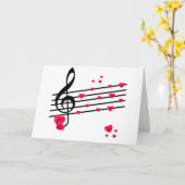 Du bringst mein Herz zum Lächeln Karte (Gelbe Blume)