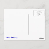 Du bringst mein Herz zum Lächeln Postkarte (Rückseite)