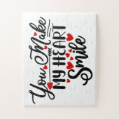 Du bringst mein Herz zum Lächeln Puzzle (Vertikal)