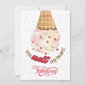 Du bringst mein Herz zum Schmelzen Valentinstagska Feiertagskarte