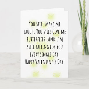 Du bringst mich immer noch zum Lachen, Valentine g Karte