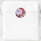 Du bringst mich zu Tränen Runder Aufkleber (Tasche)