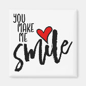 Du bringst mich zum Lächeln Magnet (Vorne)