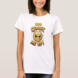 Du bringst mich zum Lachen! Lustiges Ei-Wortspiel- T-Shirt