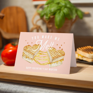 Du bringst mich zum Schmelzen Lustiger Grillkäse-V Karte