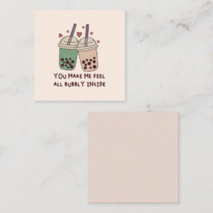 Du bringst mich zum Schwärmen Mitteilungskarte
