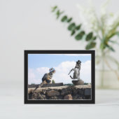 Du bringst mir das Gefühl zu tanzen! Postkarte (Stehend Vorderseite)