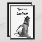 Du bringst mir das Gefühl zu tanzen! Stechend Tanz Einladung (Vorne/Hinten)