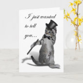 Du bringst mir das Gefühl zu tanzen! Stechend Tanz Karte (Gelbe Blume)