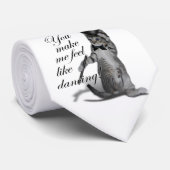 Du bringst mir das Gefühl zu tanzen! Stechend Tanz Krawatte (Gerollt)