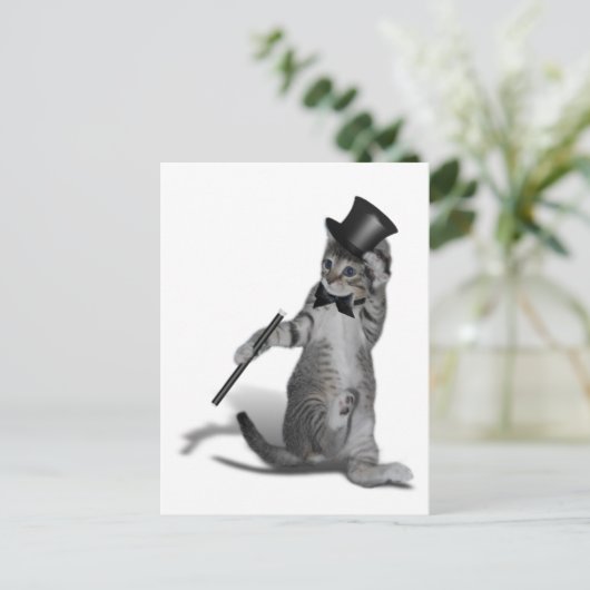 Du bringst mir das Gefühl zu tanzen! Stechend Tanz Postkarte (Stehend Vorderseite)