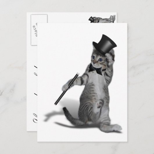 Du bringst mir das Gefühl zu tanzen! Stechend Tanz Postkarte (Vorne/Hinten)