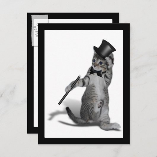 Du bringst mir das Gefühl zu tanzen! Stechend Tanz Postkarte (Vorne/Hinten)