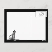 Du bringst mir das Gefühl zu tanzen! Stechend Tanz Postkarte (Rückseite)