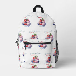 du bringst mir Eiscreme Bedruckter Rucksack