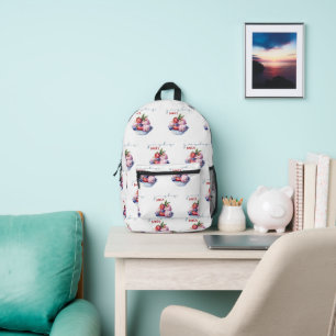 du bringst mir Eiscreme Bedruckter Rucksack