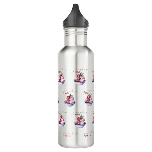 du bringst mir Eiscreme Edelstahlflasche (Links)