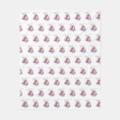 du bringst mir Eiscreme Fleecedecke (Vorderseite)