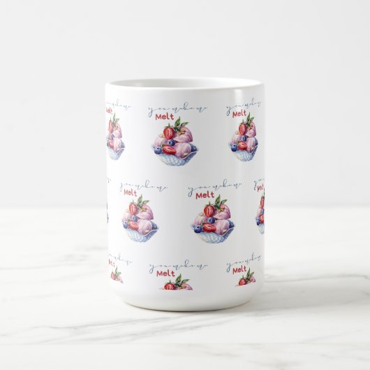 du bringst mir Eiscreme Kaffeetasse (Mittel)