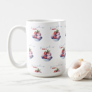du bringst mir Eiscreme Kaffeetasse