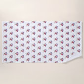 du bringst mir Eiscreme Strandtuch (Vorderseite)