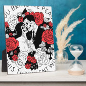 Du bringst mir Frieden in dieser turbulenten Welt Fotoplatte (Seite)