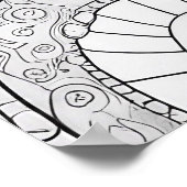 Du Color Me Hübsch- Poster (Ecke)