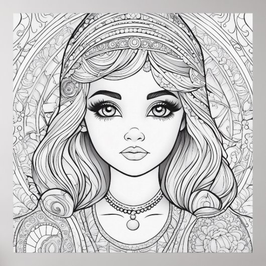 Du Color Me Hübsch- Poster (Vorne)