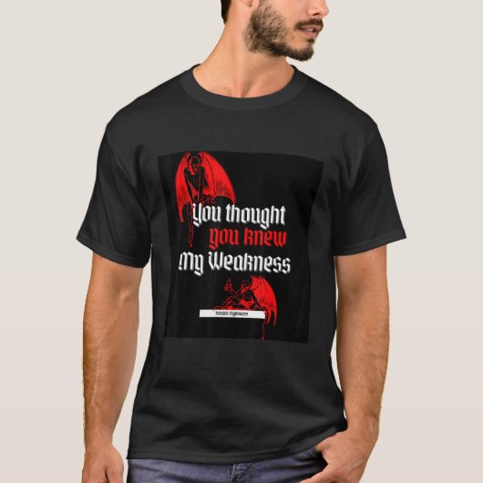 Du dachtest, du wüsstest Bescheid T-Shirt (Vorderseite)