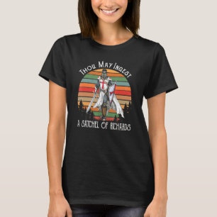 Du darfst eine Satchel von Richards Retro Crusad v T-Shirt